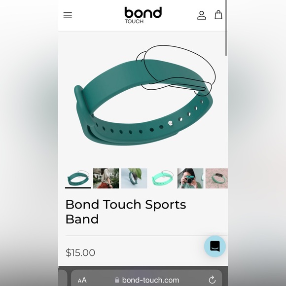 Bond Touch Bracelet with sport band included - Picture 4 of 6